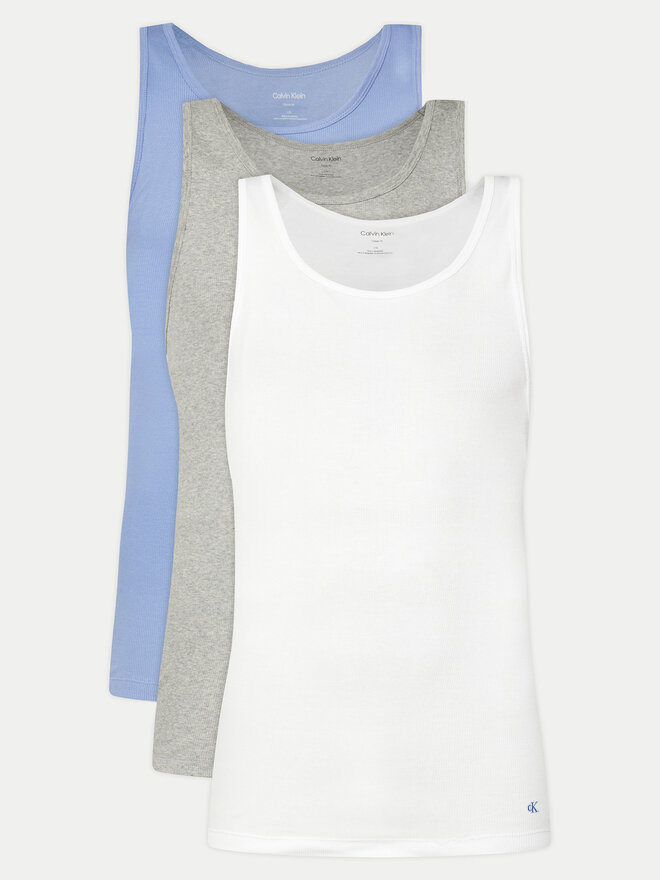 Calvin Klein Underwear Calvin Klein Underwear 3er-Set Tank-Tops LV00NB4036 Bunt Slim Fit