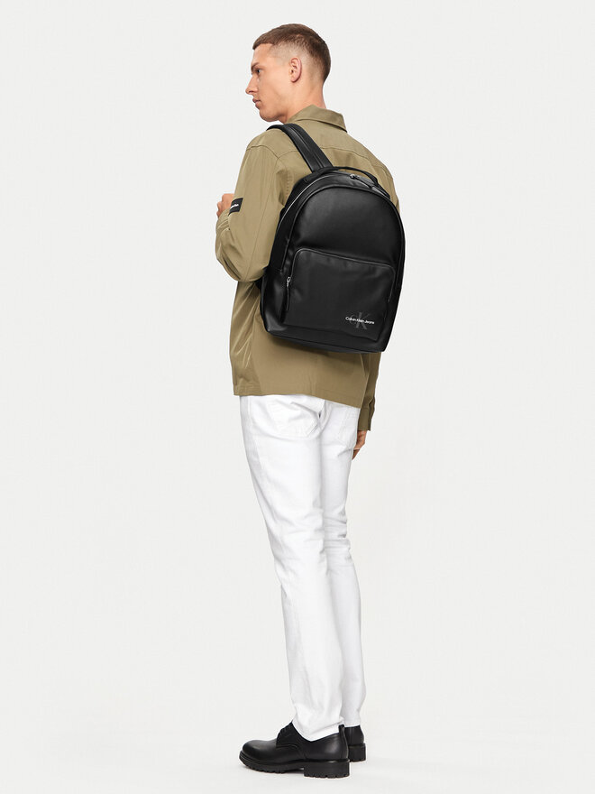 Calvin Klein Jeans Rucsac Calvin Klein Jeans Monogram Soft Campus Bp Angled40 K50K512035 Negru