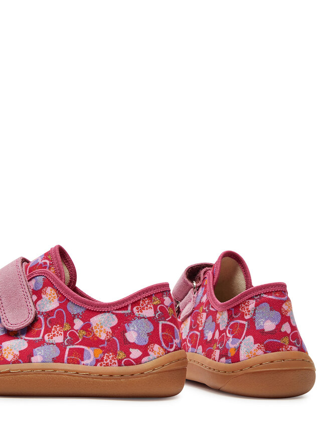 Froddo Hausschuhe Froddo Barefoot Canvas G1700390-2 S Rosa