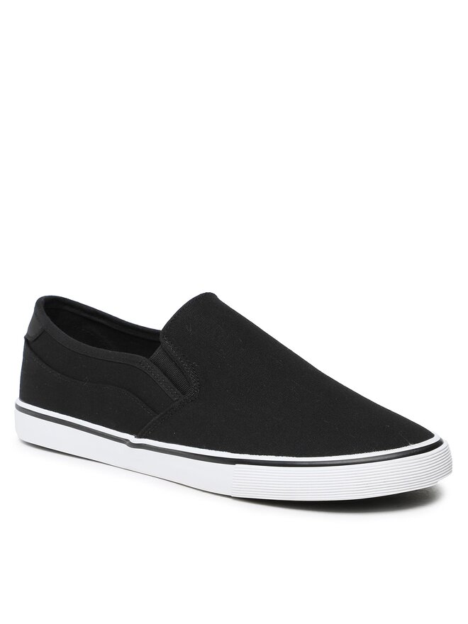 Lanetti Sneakers aus Stoff Lanetti MS20347-05 Schwarz