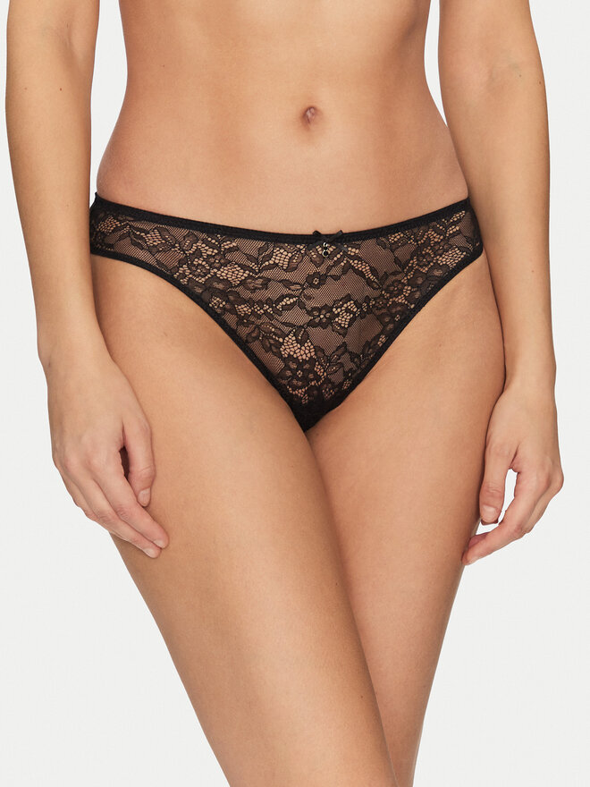 Guess Guess Klašične gaćice O5RE09 KBGT0 Crna Regular Fit