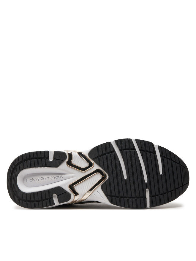 Calvin Klein Jeans Zapatillas Calvin Klein Jeans Retro Tennis Low Lace Mh Ml Mr YW0YW01381 Negro