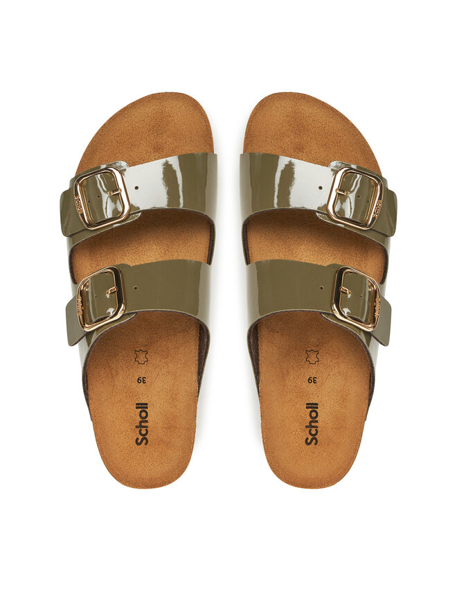 Scholl Papucs Scholl Josephine F32169 Khaki