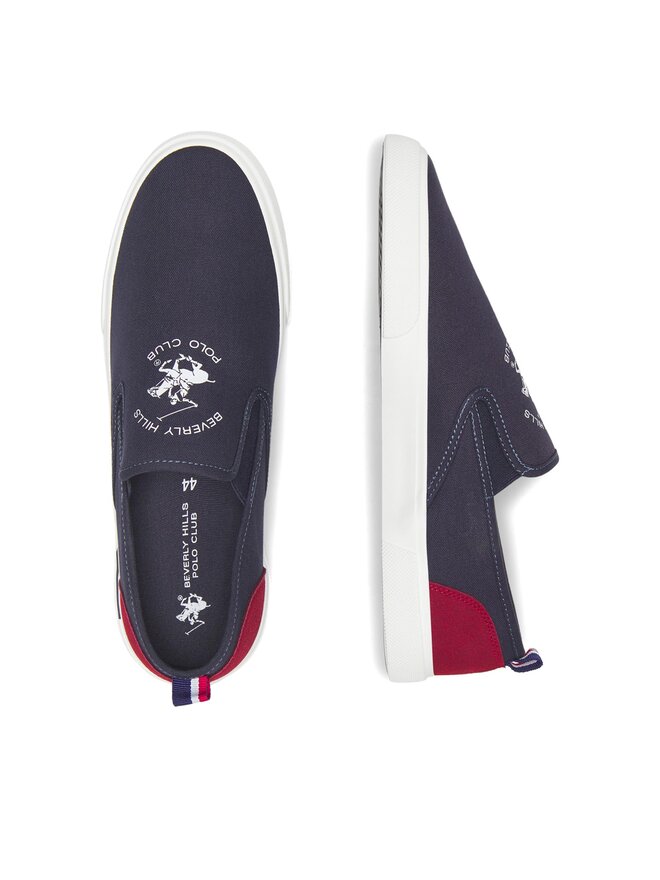 Beverly Hills Polo Club Гуменки Beverly Hills Polo Club M-VSS24001 Тъмносин