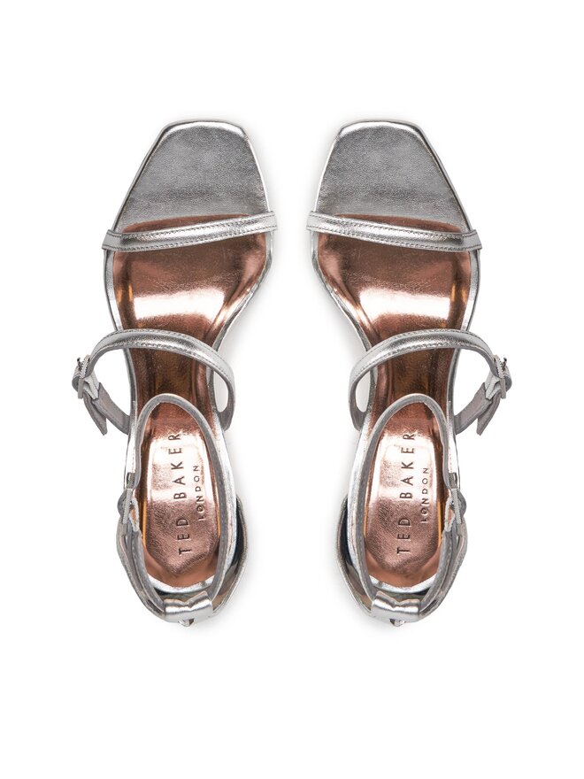 Ted Baker Sandały Ted Baker Triam 159889 Srebrny