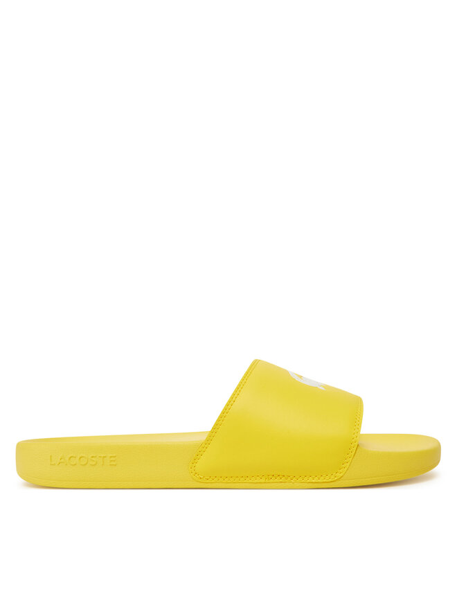 Lacoste Nazouváky Lacoste Serve Sliders 7-49CMA0041 Žlutá