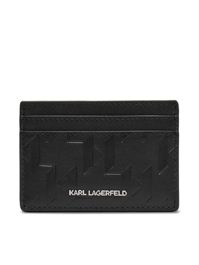 KARL LAGERFELD Kreditkartenetui KARL LAGERFELD A1M32098 Schwarz