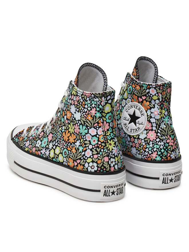 Converse Sneakers Converse Chuck Taylor All Star Lift Allover Florals A15009C Έγχρωμο