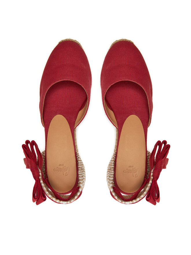 Castañer Espadryle Castañer Carina/6/002 021644 Czerwony