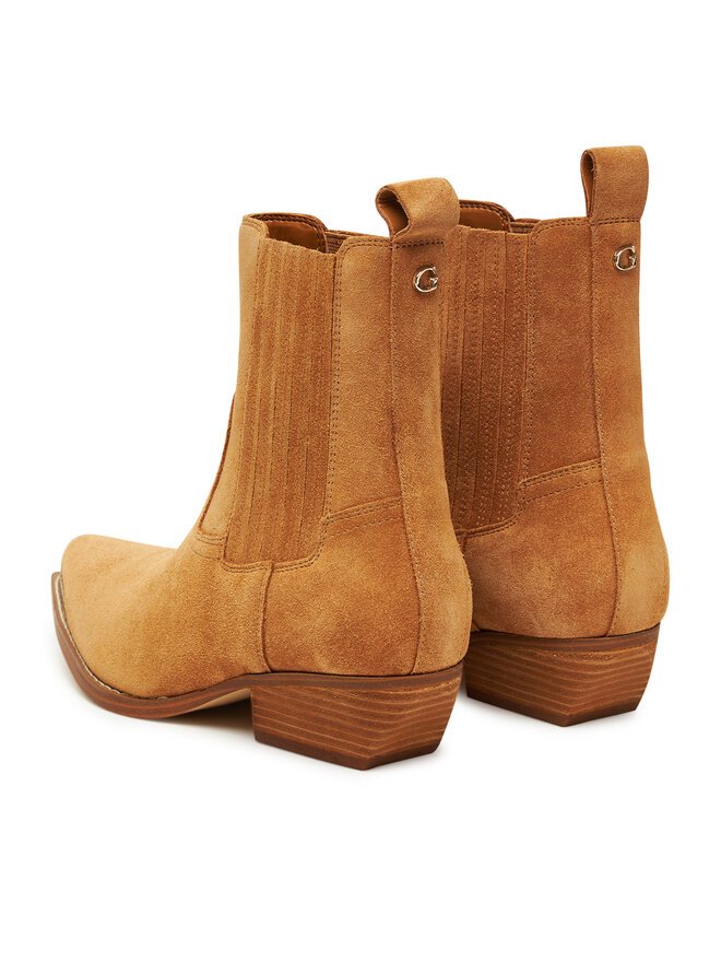 Guess Καουμπόικες Μπότες & Μποτάκια Guess FLTLN2 SUE10 Καφέ