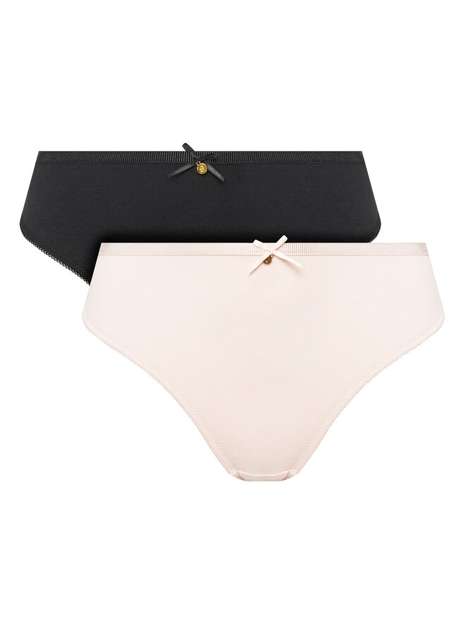 Selmark Selmark 2er-Set klassische Damenslips 00256 Bunt