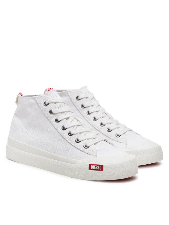 Diesel Sneakers aus Stoff Diesel S-Athos Mid W Y03334 P2994 H7528 Weiß