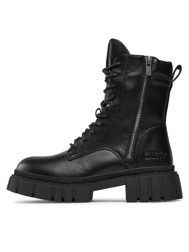 Big Star Shoes Členková obuv Big Star Shoes MM274578 Čierna