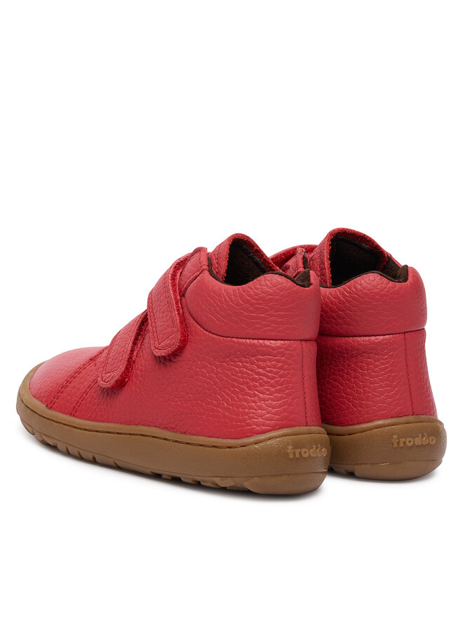 Froddo Gležnjače Froddo Barefoot Winter Furry G3110263-7 M Crvena