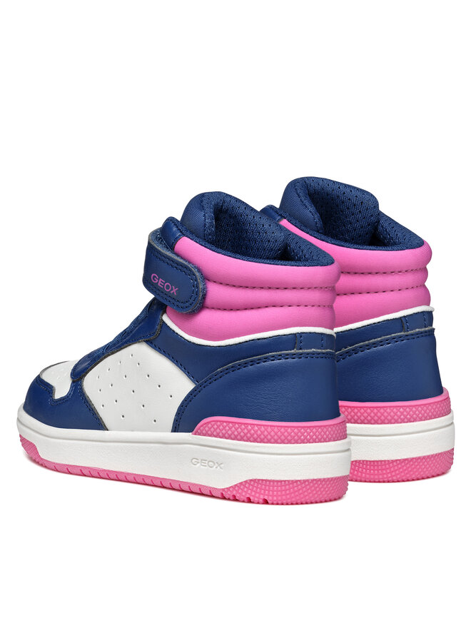 Geox Sneakersy Geox J Washiba Girl J36HXA 05415 C4211 S Granatowy