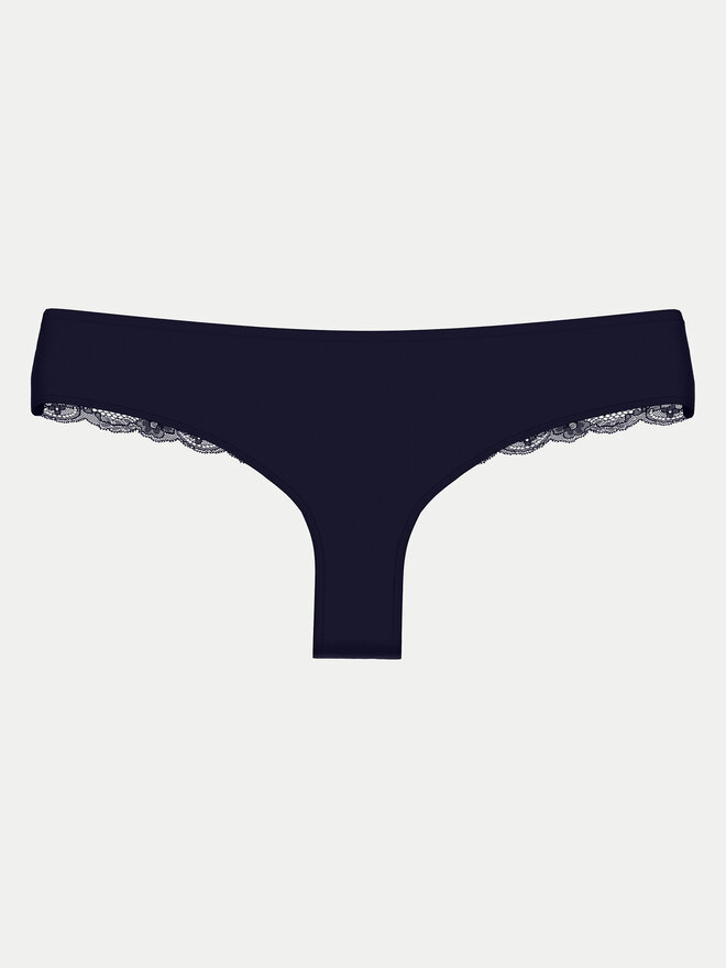Triumph Triumph Brazilian Damenslip Lovely Micro 10182554 Dunkelblau
