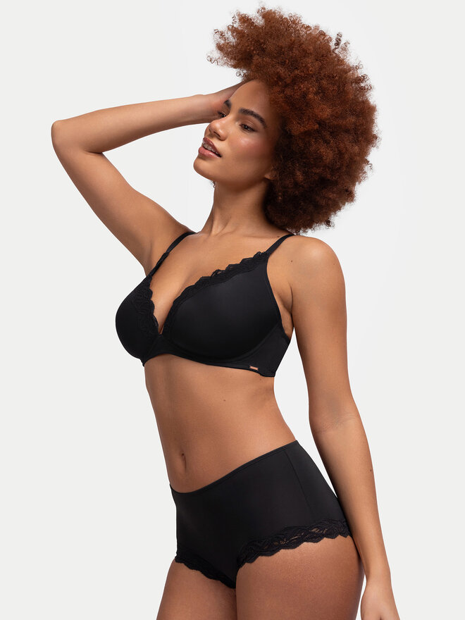 Dorina Dorina BH ohne Bügel Alana D001932MI033 Schwarz