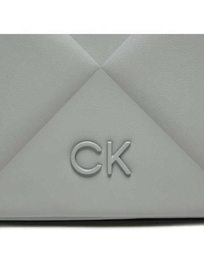 Calvin Klein Дамска чанта Calvin Klein Quilt K60K611759 Сив