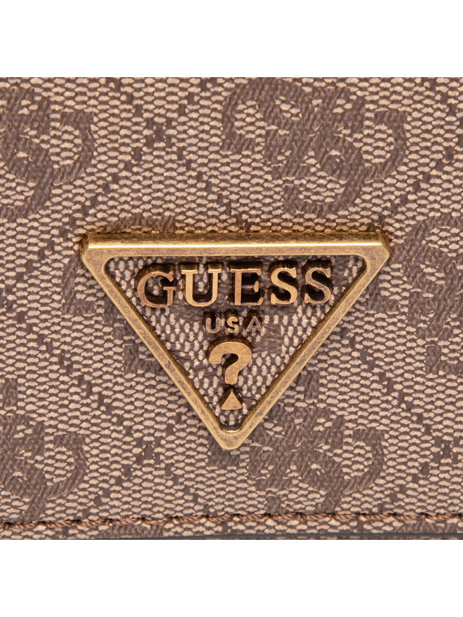 Guess Geantă Guess Noelle Mini HWBB78 79780 Maro