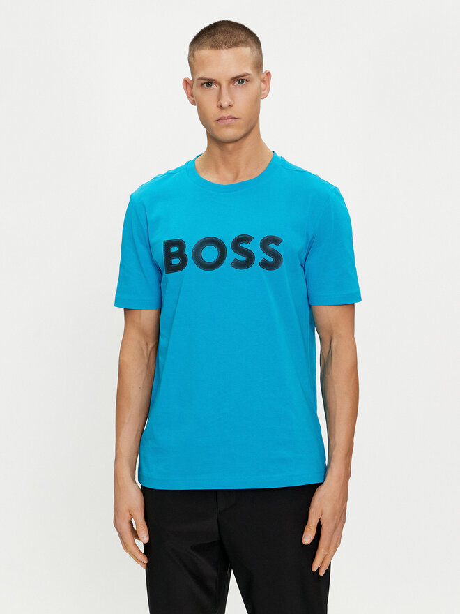 BOSS BOSS Camiseta 50512866 Azul Regular Fit