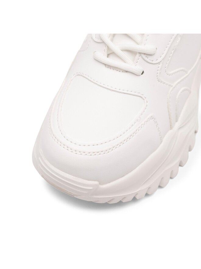 DeeZee Sneakersy DeeZee Groove Up WS8217-5 Biela