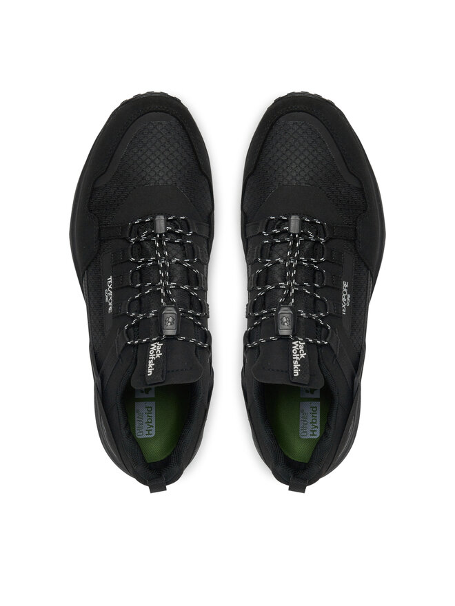Jack Wolfskin Trekkingschuhe Jack Wolfskin Dromoventure Athletic Texapore Low M A63297 Schwarz