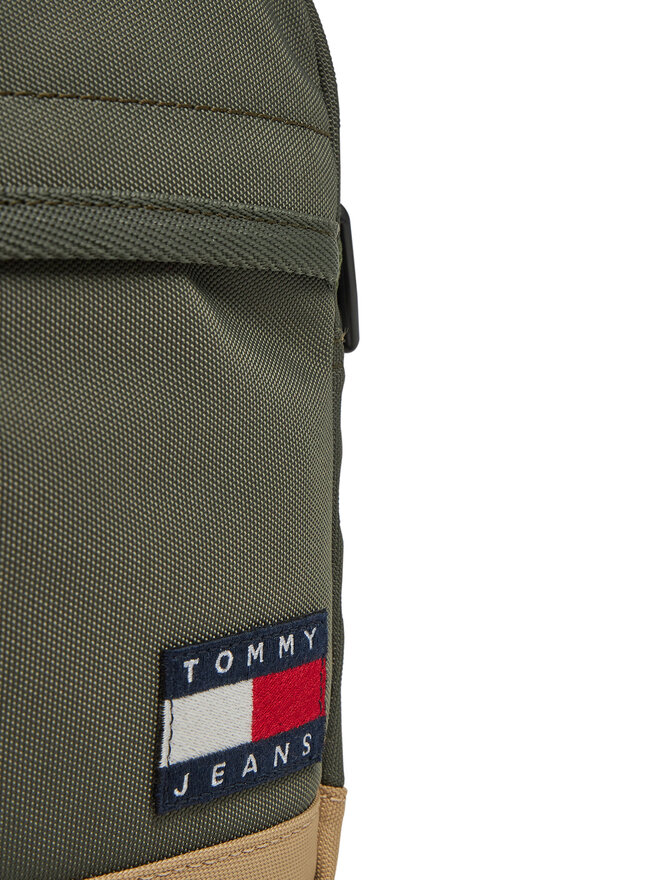 Tommy Jeans Maža rankinė Tommy Jeans Tjm Ess Daily Squared Reporter AM0AM13265 Chaki