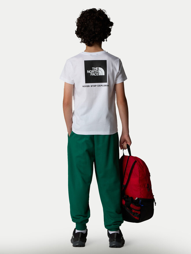 The North Face The North Face Majica Redbox NF0A89VT Bela Regular Fit