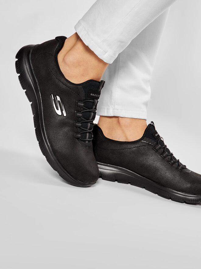 Skechers Sneakersy Skechers Itz Bazik 88888301/BBK Čierna