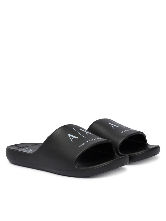 Armani Exchange Шльопанці Armani Exchange XM002744 AF23456 MC011 Чорний