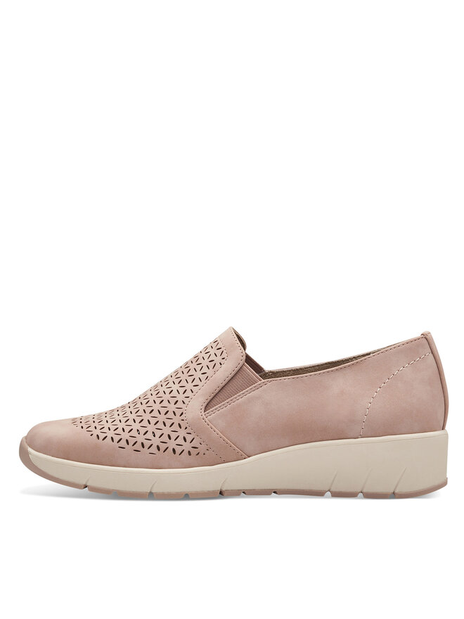 Jana 8-24476-42, Bomba Mujer, Patente Beige, 37 EU Ancho