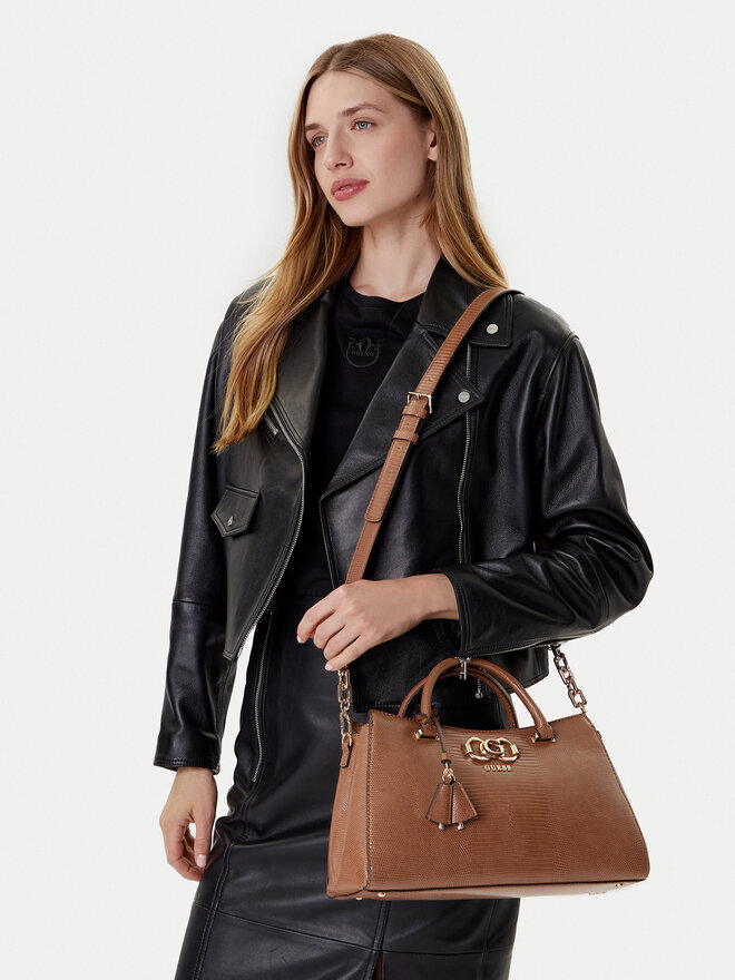 Guess Ročna torba Guess Salinge HWKG96 24060 Rjava