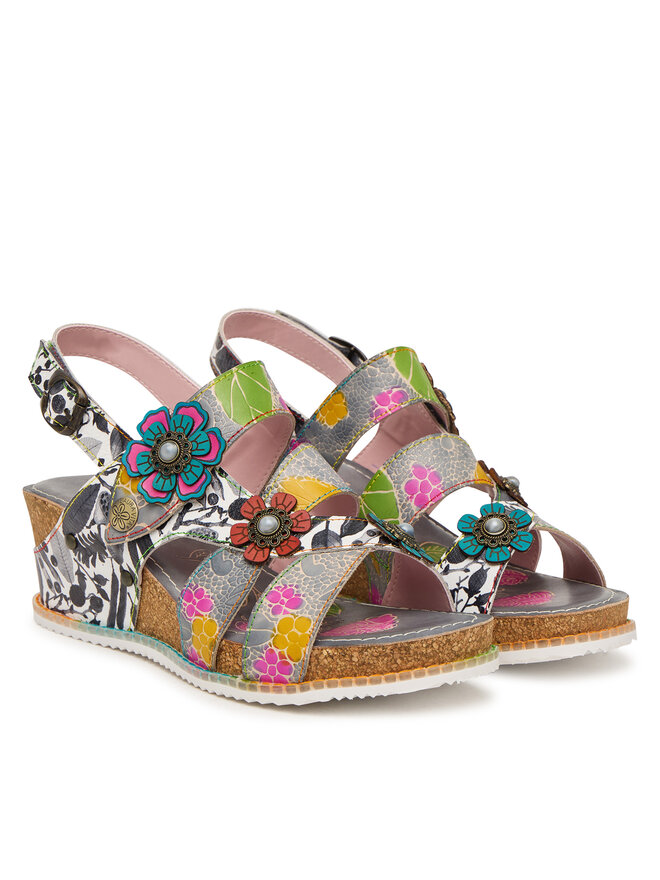Laura Vita Sandalen Laura Vita Bonito 37 Bunt