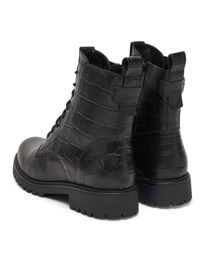 Tamaris Schnürschuhe Tamaris 1-25402-43 Schwarz