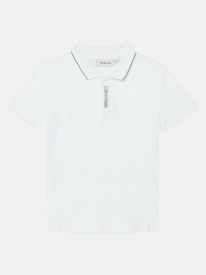 Calvin Klein Jeans Calvin Klein Jeans Poloshirt Embro Logo IB0IB02370 Weiß Regular Fit