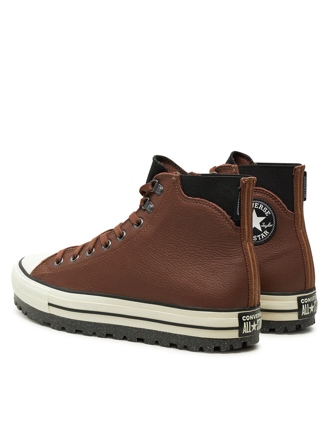 Converse Trzewiki Converse Chuck Taylor All Star City Trek Waterproof A08559C Brązowy