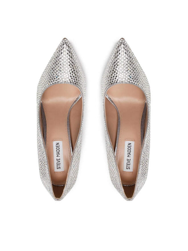 Steve Madden High Heels Steve Madden Vivie SM11001618-02003-998 Silberfarben