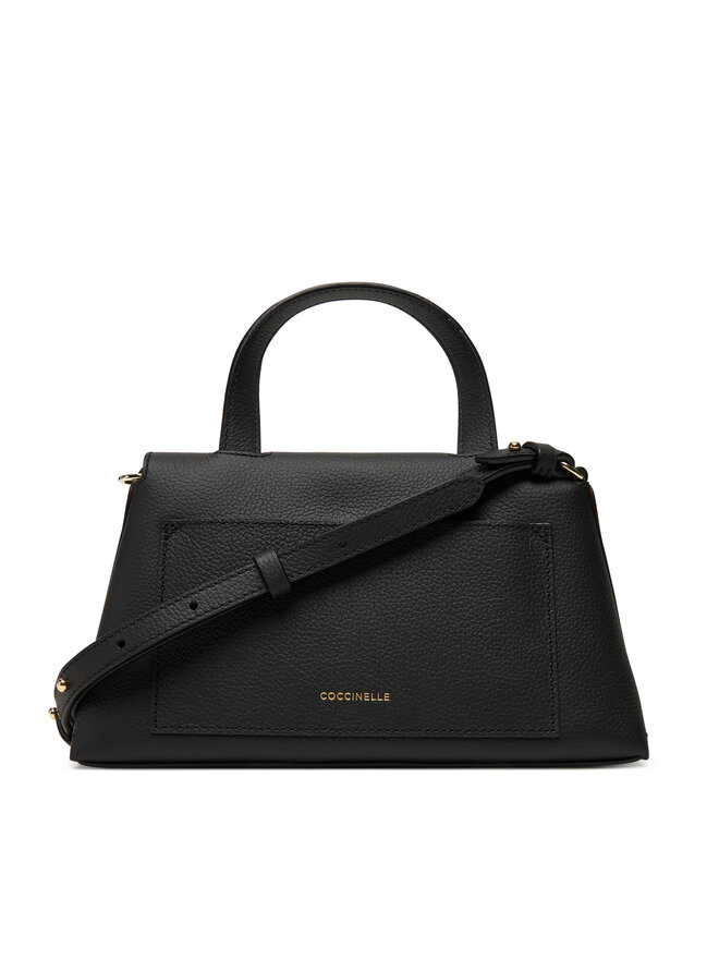 Coccinelle Handtasche Coccinelle TOA Coccinellenikla E1 TOA 18 02 Schwarz