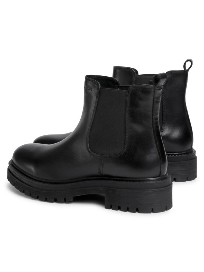 Geox Kotníková obuv s elastickým prvkem Geox D Iridea B D04HRB 00043 C9999 Černá