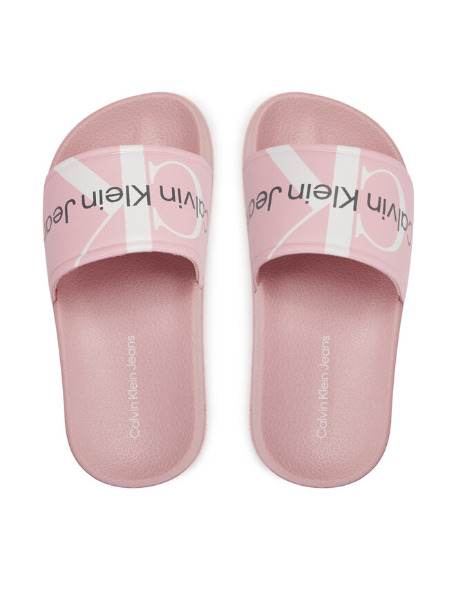 Calvin Klein Jeans Чехли Calvin Klein Jeans V3A0-80849-1688 Бежов