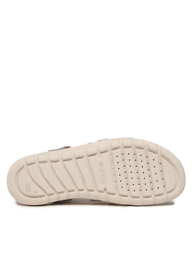 Geox Szandál Geox J Sandal Soleima Gir J35GSB000CFC1007 D Ezüst