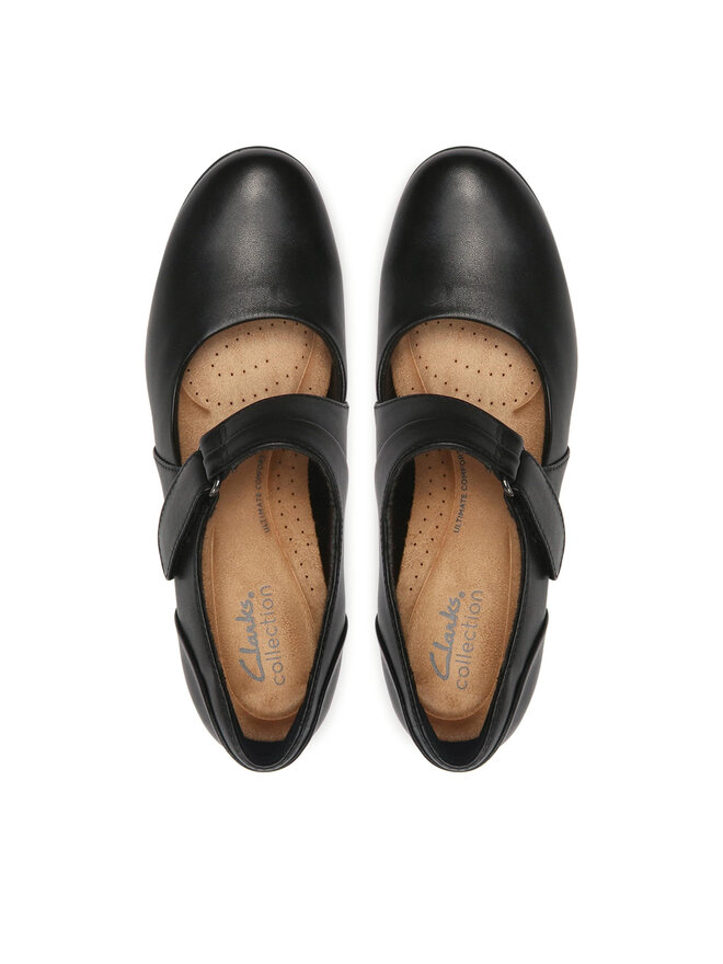 Chaussures basses Clarks Emslie Lulin 26129221 Noir chaussures