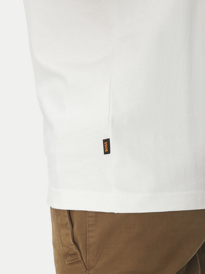 BOSS BOSS Футболка Te_Ontheway 50539180 Білий Regular Fit