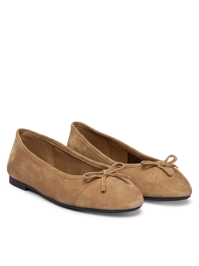 Tommy Hilfiger Ballerinas Tommy Hilfiger FW0FW09357 Beige