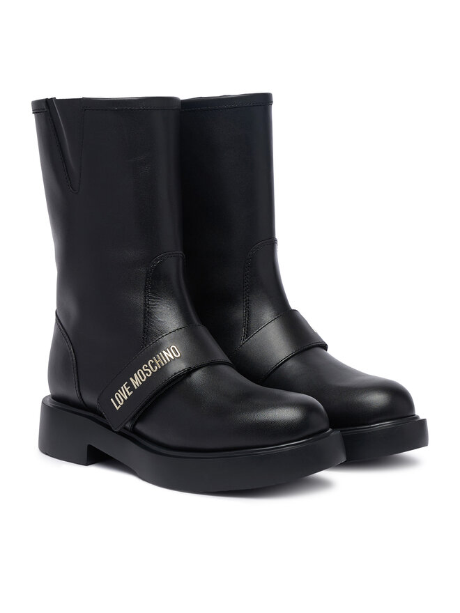 LOVE MOSCHINO Ботильйони LOVE MOSCHINO JA24064G1PIA0000 Чорний