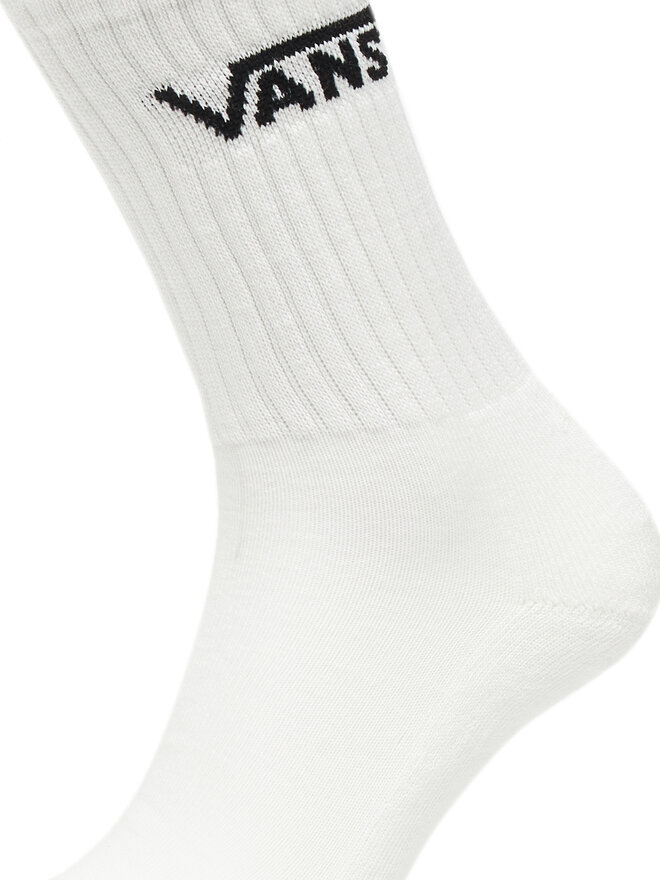 Vans 3 pares de calcetines altos unisex Vans VN000QBV Blanco