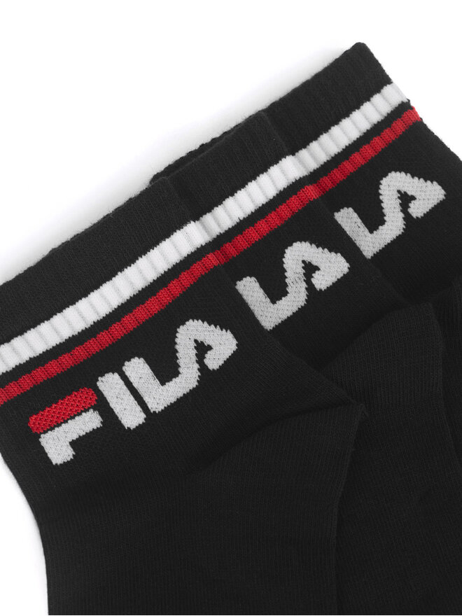 Fila Короткі шкарпетки Fila F9398-AW24 (3-pack) Чорний
