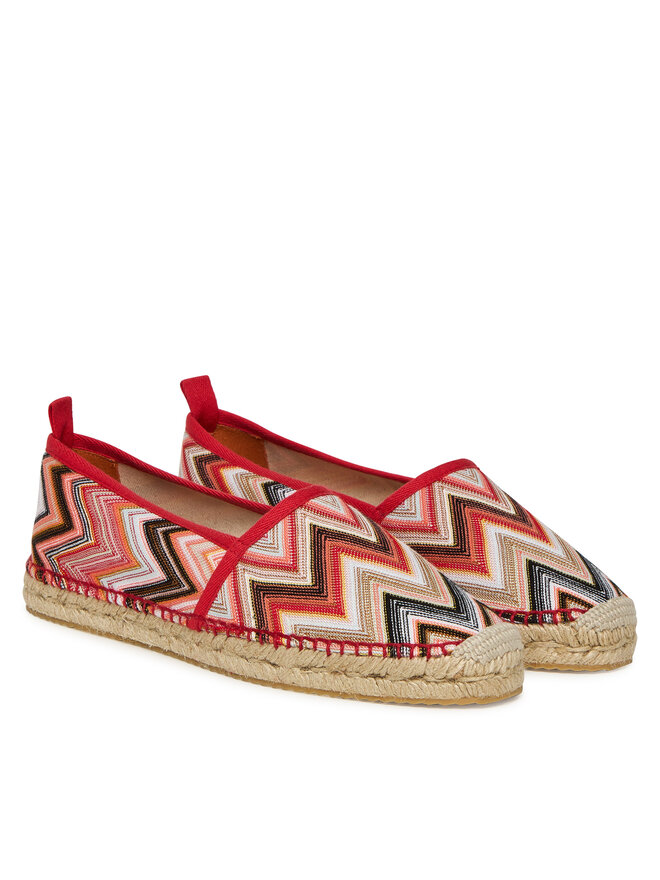 M Missoni Espadryle M Missoni Elle MWB014_002 Czerwony