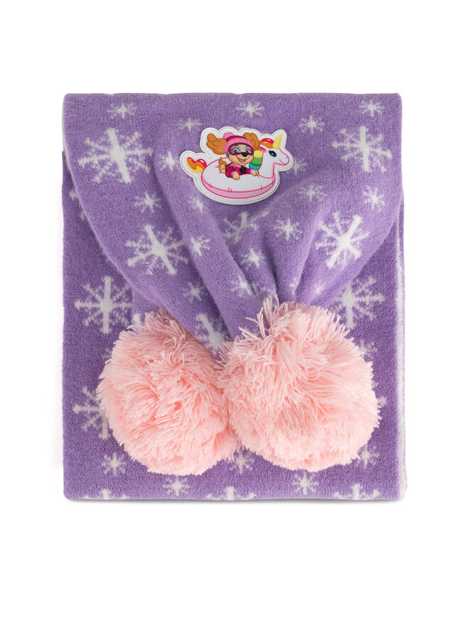 Paw Patrol Зимен шал Paw Patrol ACCCS-AW24-312PAW-A Виолетов