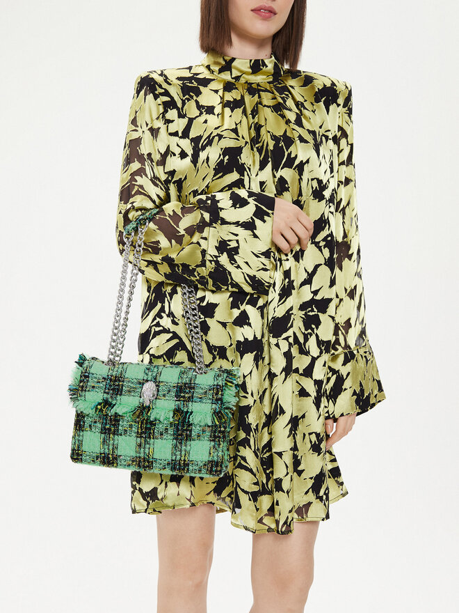 Kurt Geiger Geantă Kurt Geiger 690-Tweed Kensington 3614573609 Verde